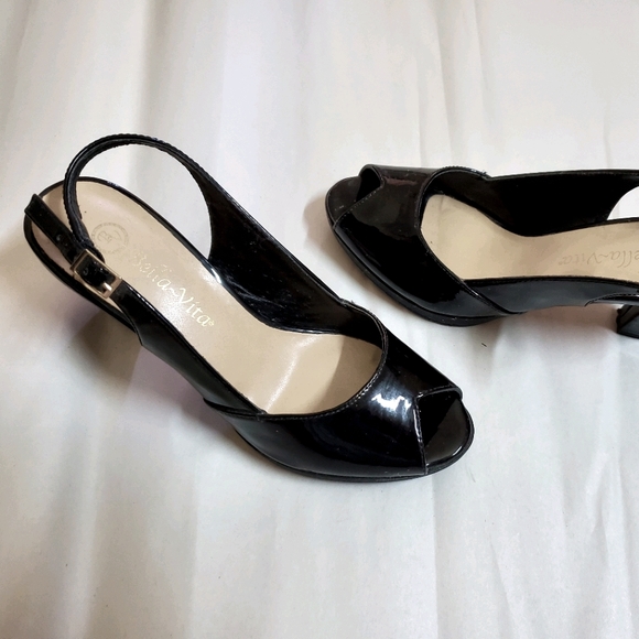 BellaVita Black Heels - Picture 2 of 3